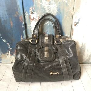 Marciano studded black bag large satchel